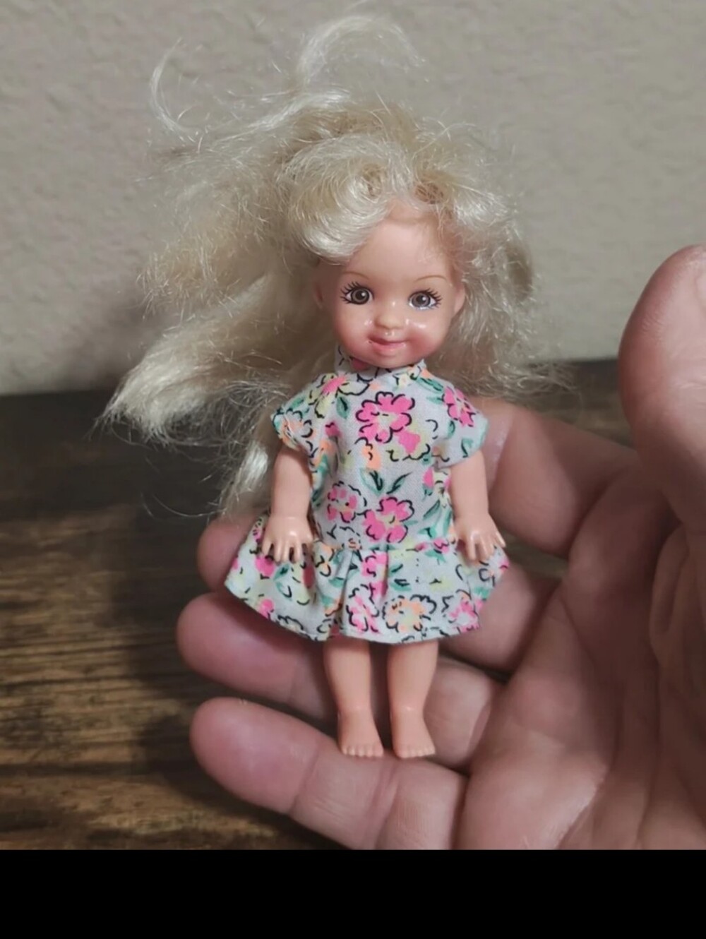 1996 Totsy Brand Mini Girl Doll